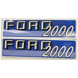 UF81680      Hood Decal Pair  2000 - 4 cyl. 